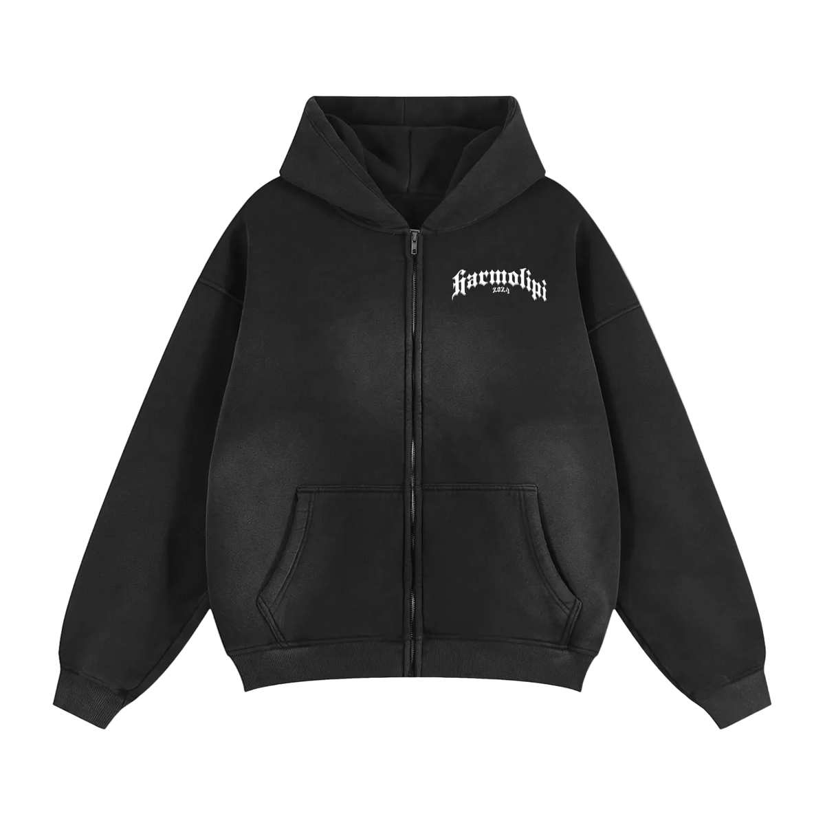 Harmolipi Perseus Boxy Zip-Up Hoodie